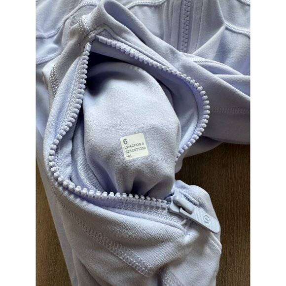 Lululemon Define Jacket *Nulu Serene Blue Size 6 - Picture 5 of 6